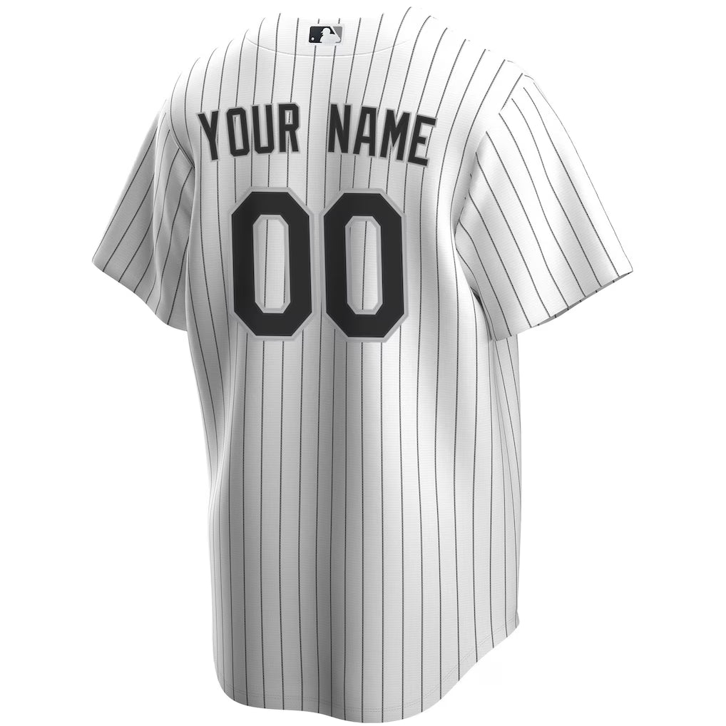 Chicago White Sox White Home Custom Jersey