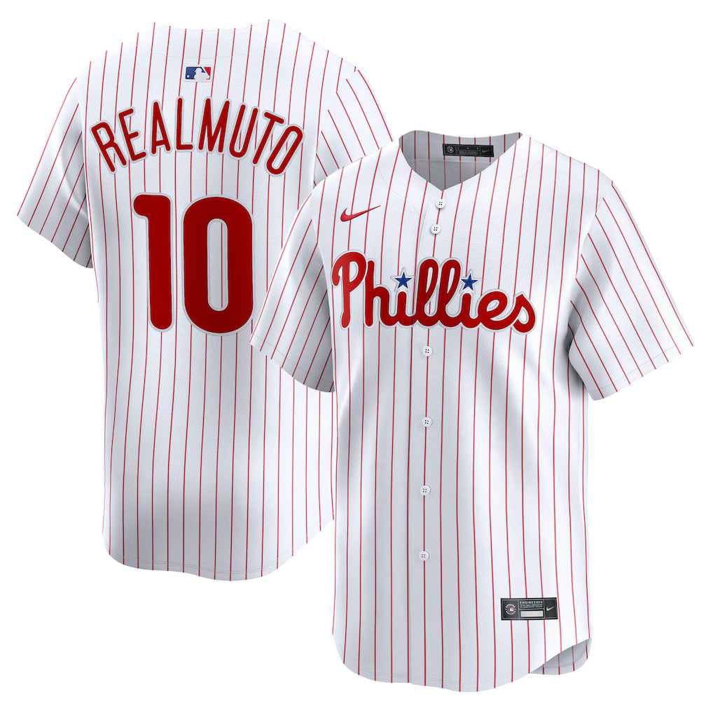 Philadelphia Phillies White Home Jersey
