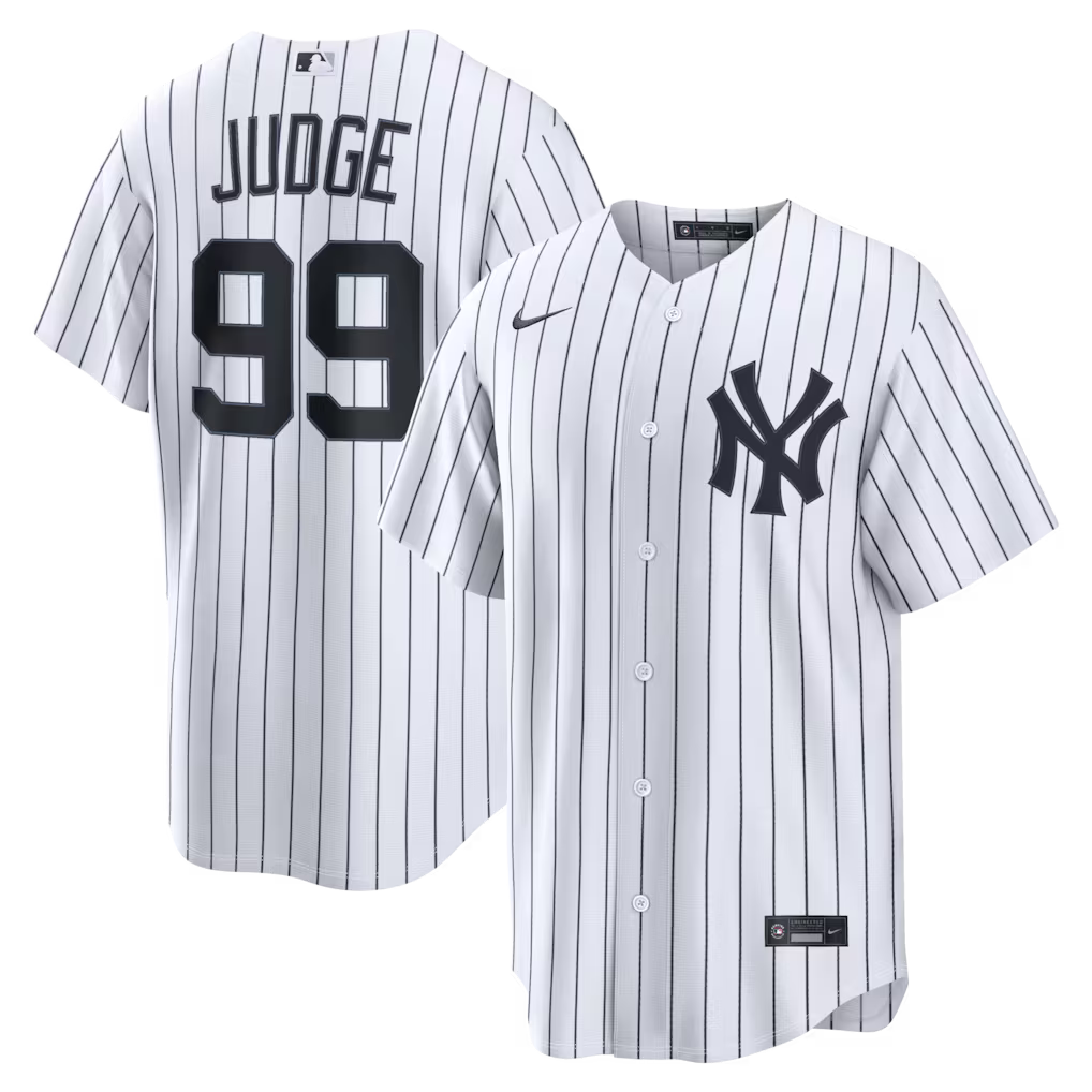 New York Yankees White Home Jersey
