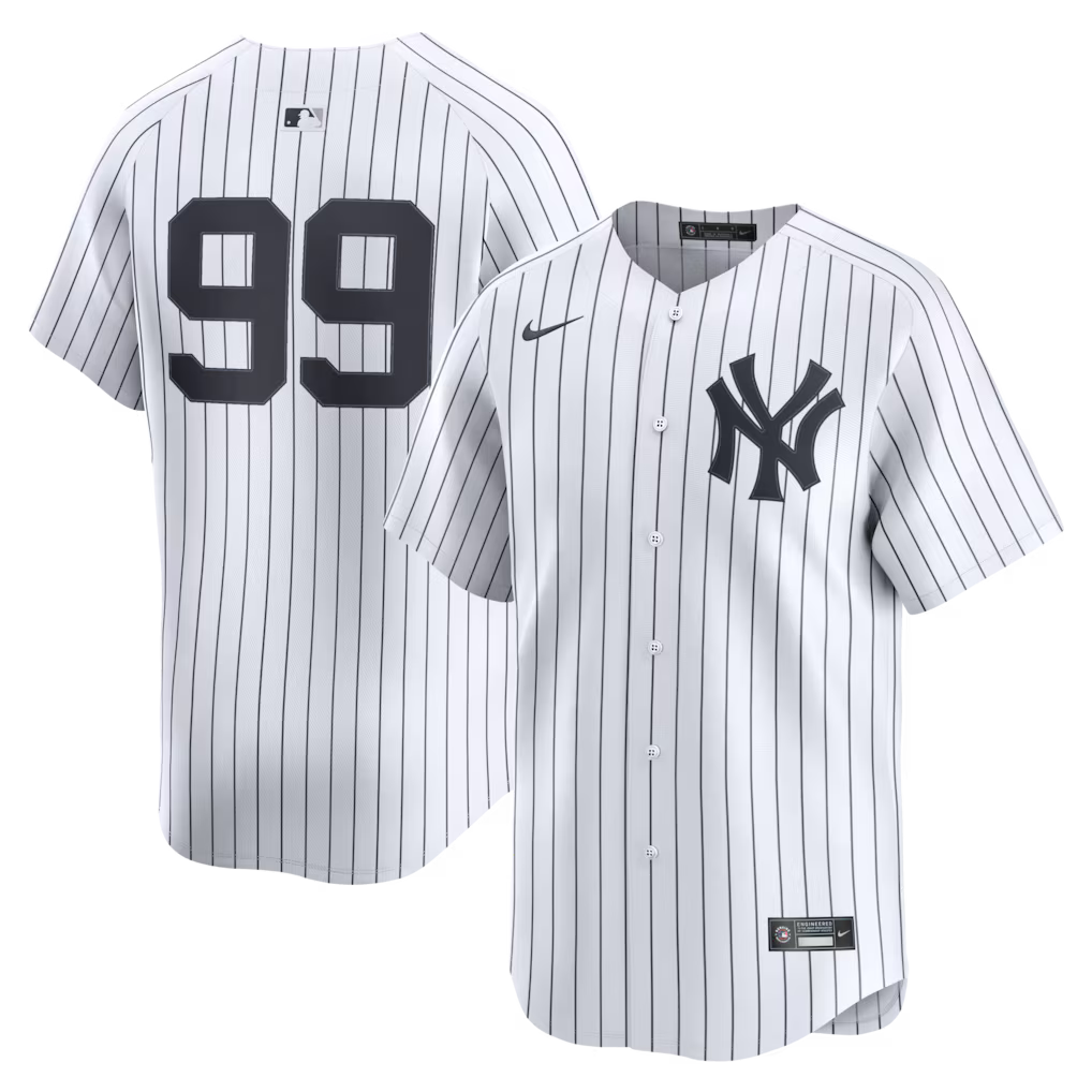 New York Yankees White Home Jersey