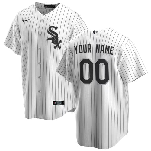 Chicago White Sox White Home Custom Jersey