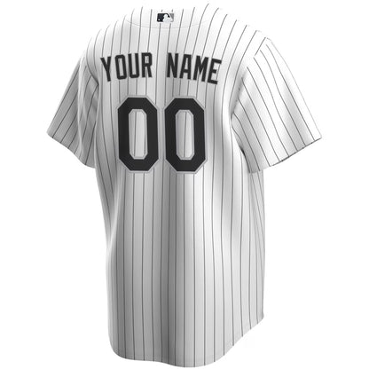 Chicago White Sox White Home Custom Jersey