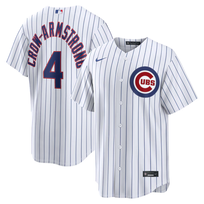 Chicago Cubs White Home Jersey