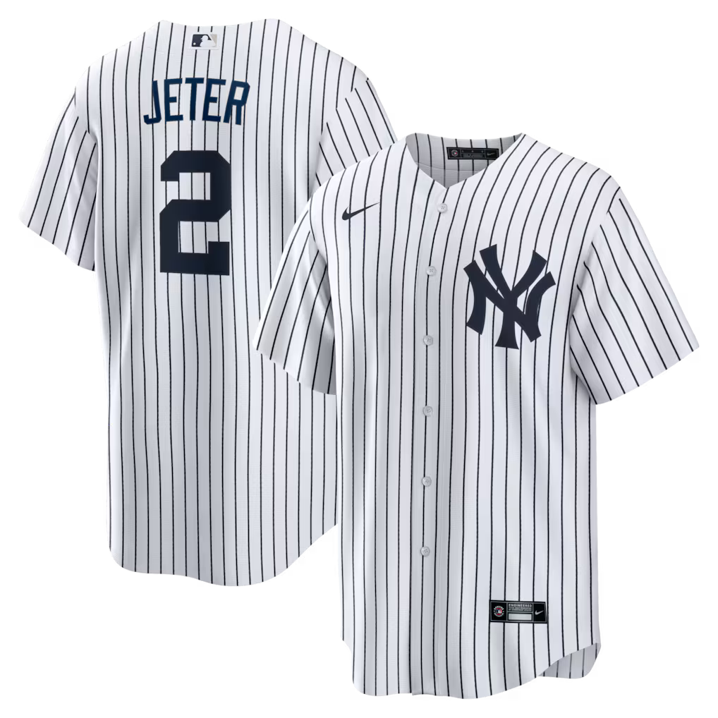 New York Yankees White Home Jersey
