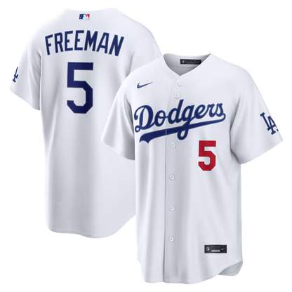Los Angeles Dodgers White Home Stadium Jersey