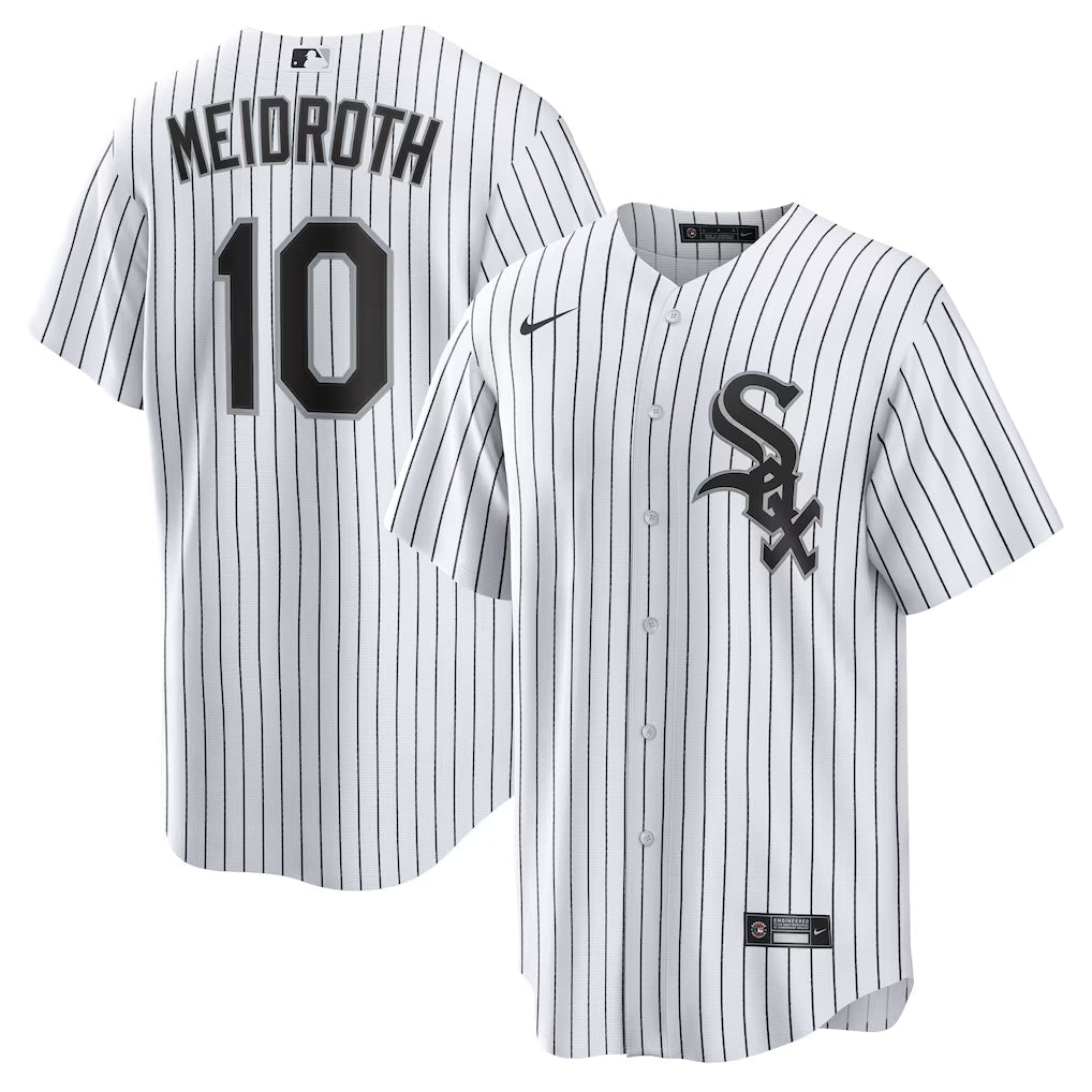 Chicago White Sox White Home Jersey