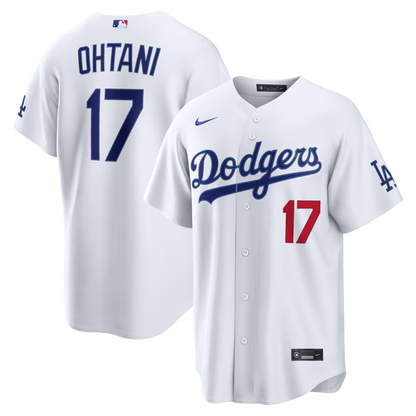 Los Angeles Dodgers White Home Stadium Jersey