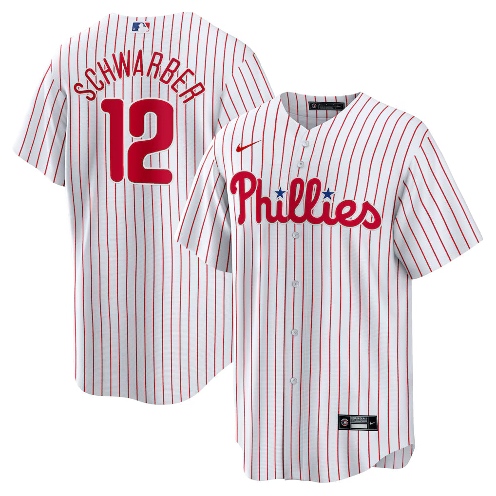 Philadelphia Phillies White Home Jersey