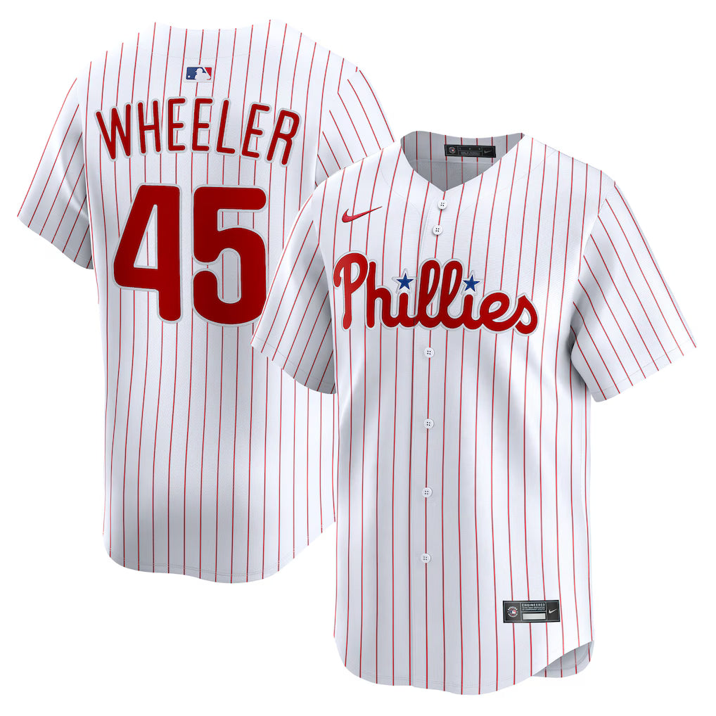 Philadelphia Phillies White Home Jersey
